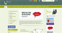 Desktop Screenshot of amor.ee