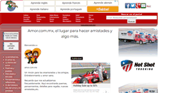 Desktop Screenshot of amor.com.mx